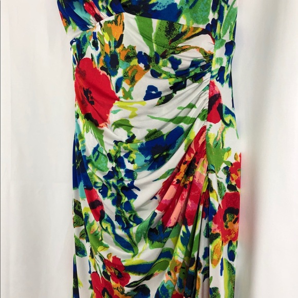 Ralph Lauren faux wrap knit sleeveless dress 6 - Picture 8 of 13